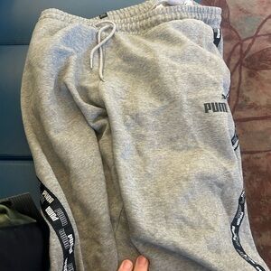Puma Gray Sweatpants